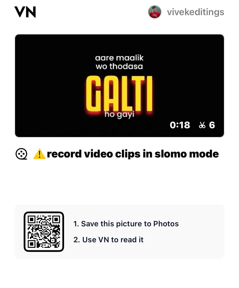 Malik Wo Galti Ho Gayi VN Template Code