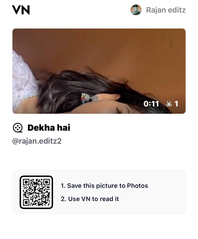 Dekha Hai Jabse Tumhe VN Code