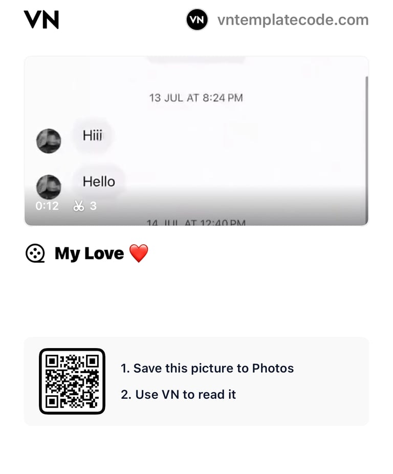 My Love My Mom VN Code