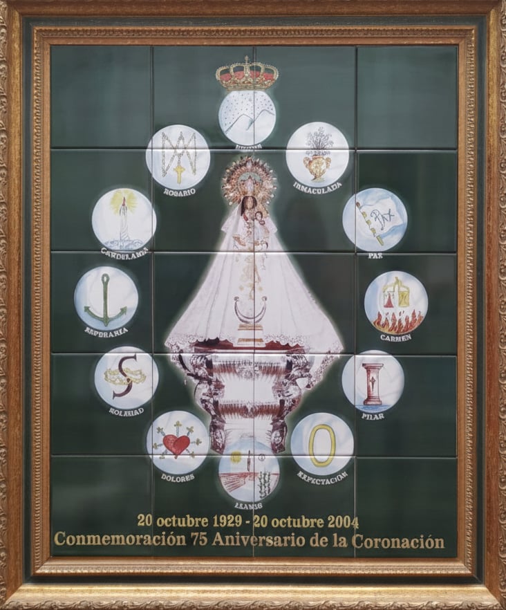 Cuadro de porcelana personalizado