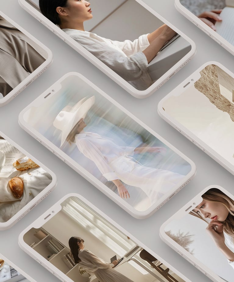 Unified style stock photos & videos for consistent branding 亞洲面孔商用圖片