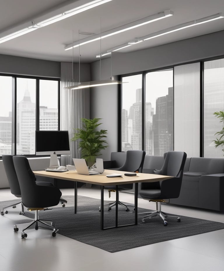 Bright living room with modern inventory