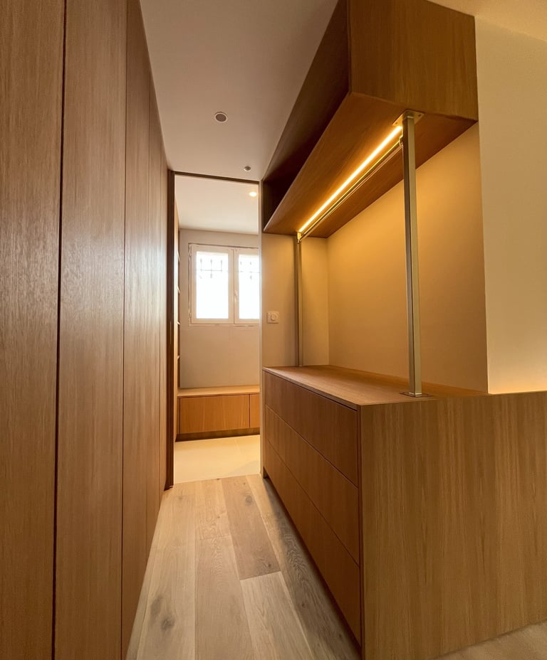 Dressing sur mesure suite parentale