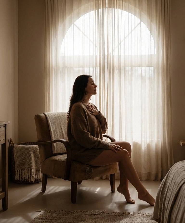 Woman finding confidence and emotional balance after mental health counseling in Pike Road