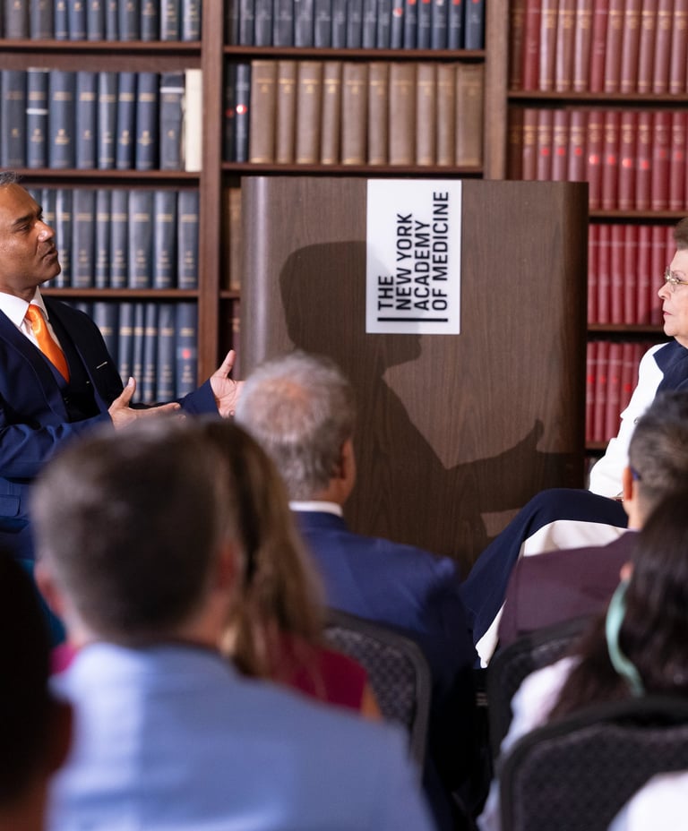 Nadeem Azhar Interviewing Dr. Antonia Novello