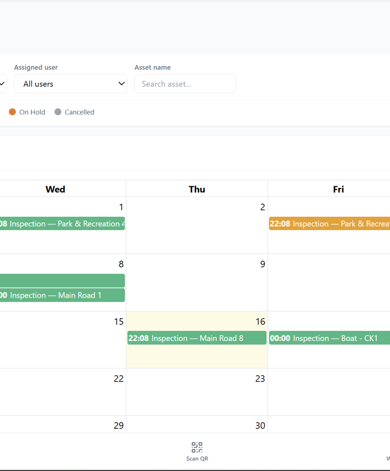 corrective and preventive maintenance schedule