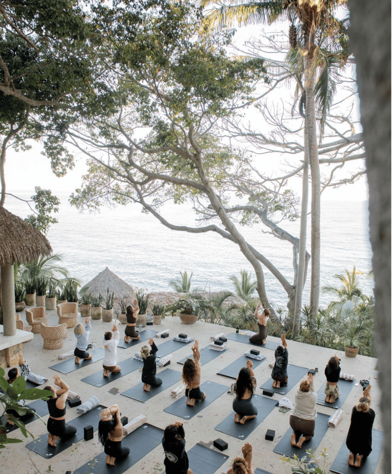 Yoga wellness retreat
