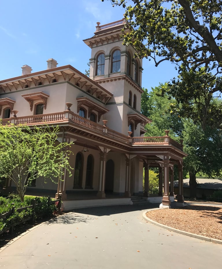 Historic Bidwell Mansion in Chico California
