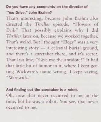Kevin Hagen interview about The Twilight Zone