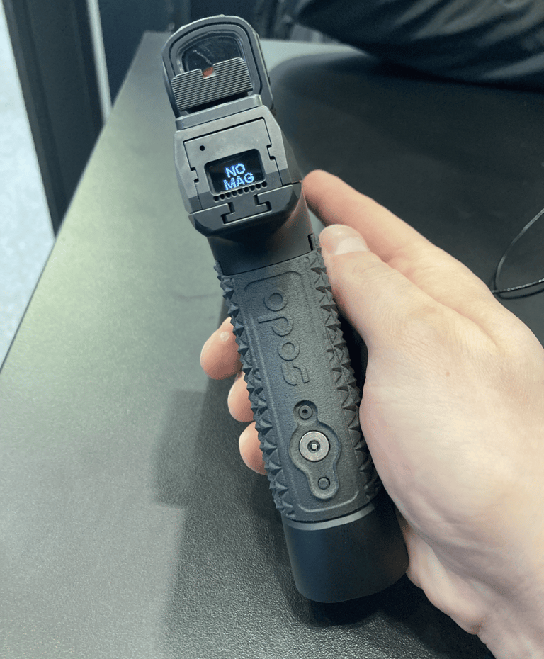 Bildschirm des Vision Modul der Opos Venator