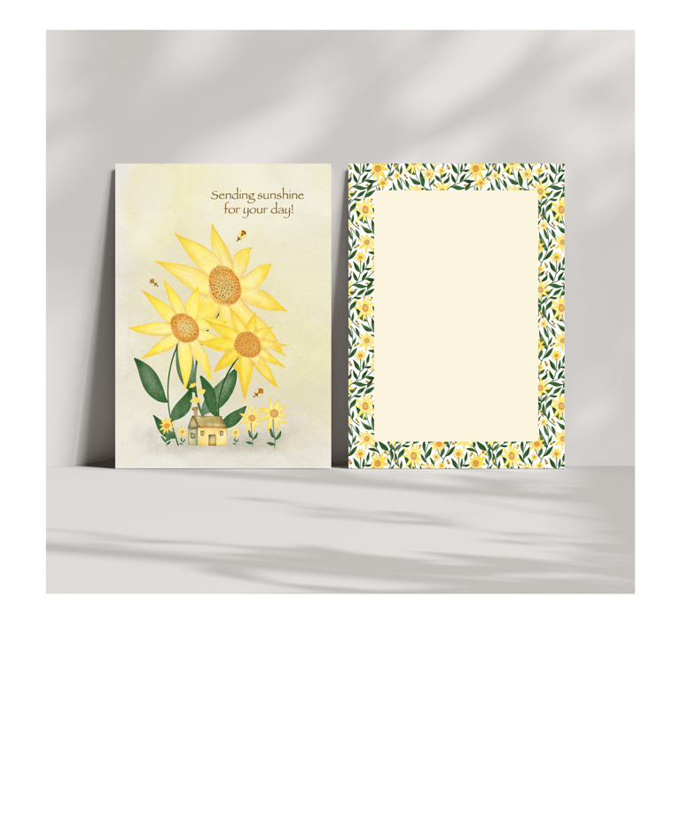 Notecards and greeting cards featuring whimsical art and illustrations