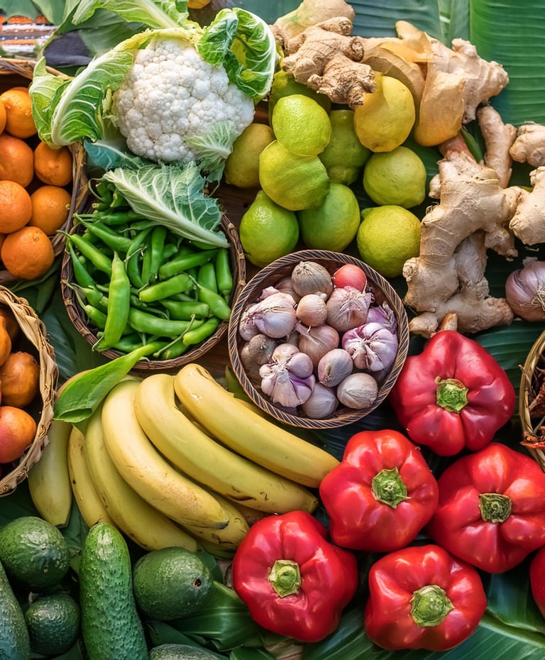 fresh fruits & vegetables