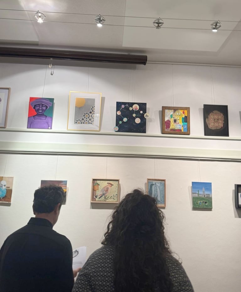 Constellation of home in exhibition