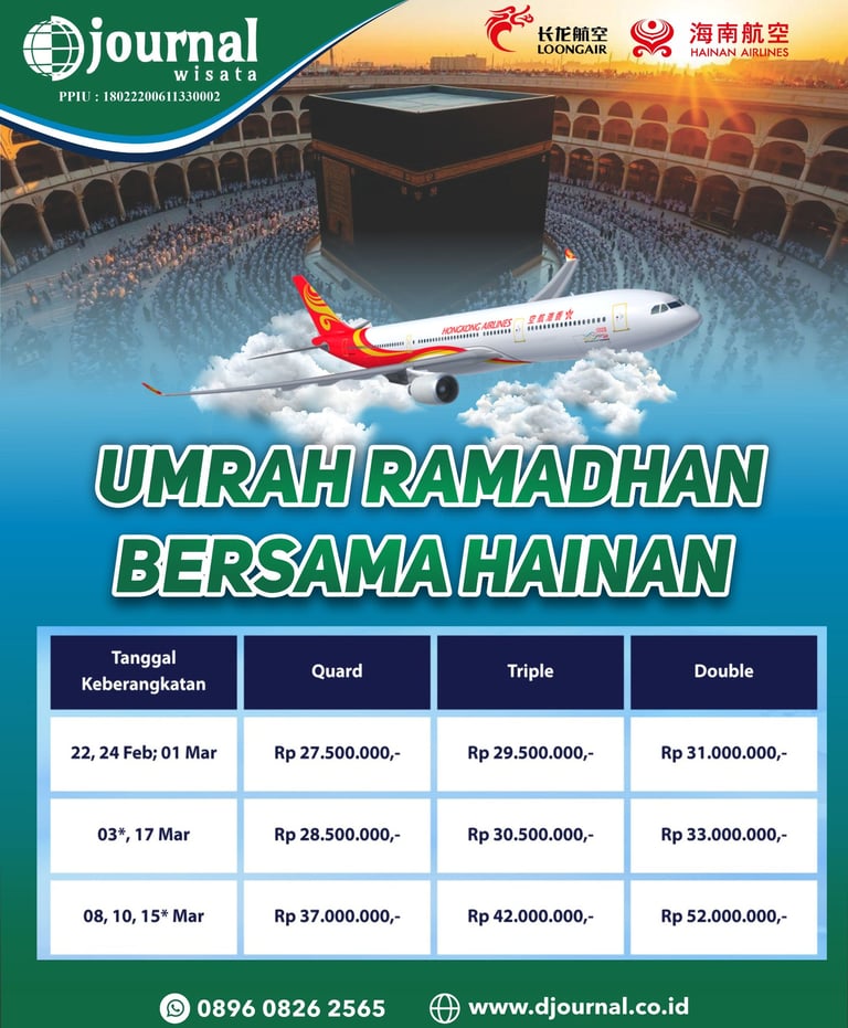 Umrah Ramadhan Hainan