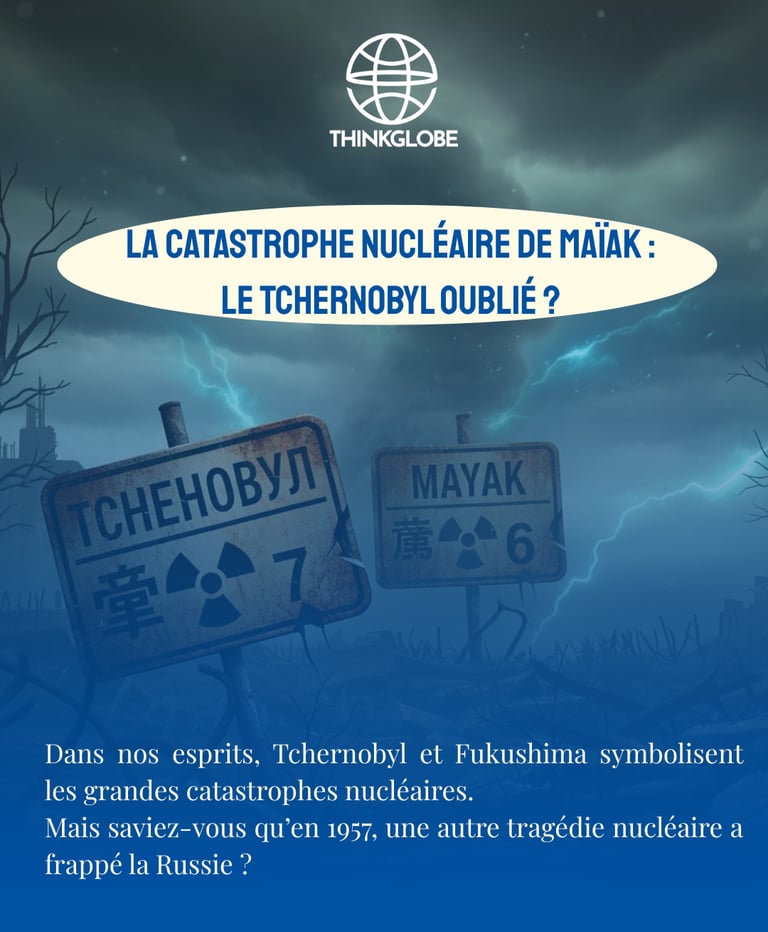 La catastrophe de Maiak : Le Tchernobyl oublié , géopolitique, nucléaire