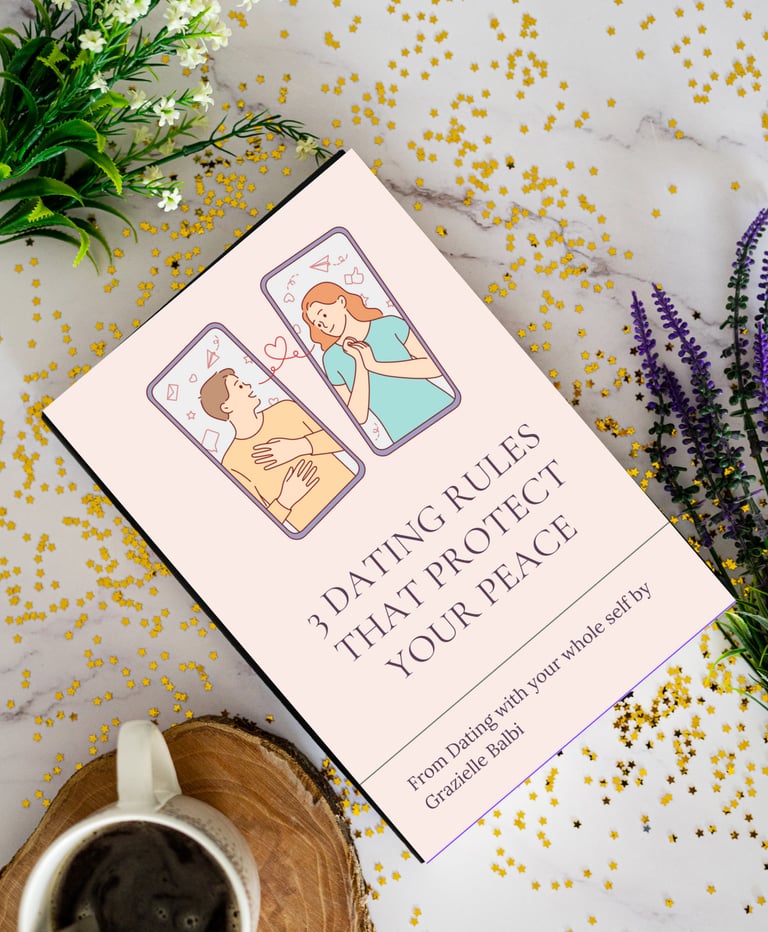 3 Dating Rules That Protect Your Peace — free nervous-system-grounded dating guide for AuDHD women