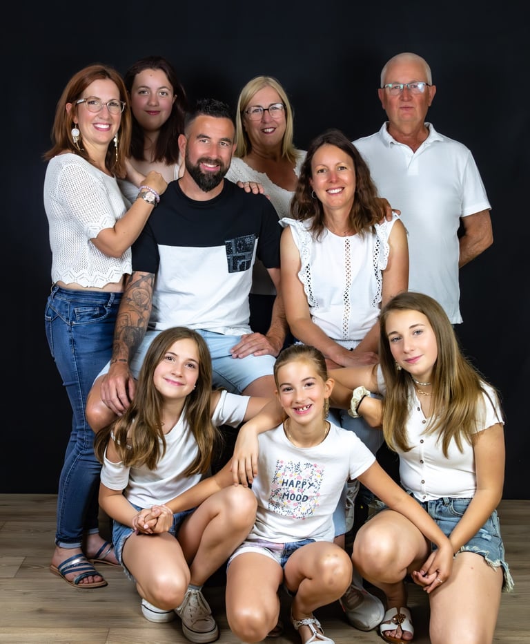 photo de famille à Laon