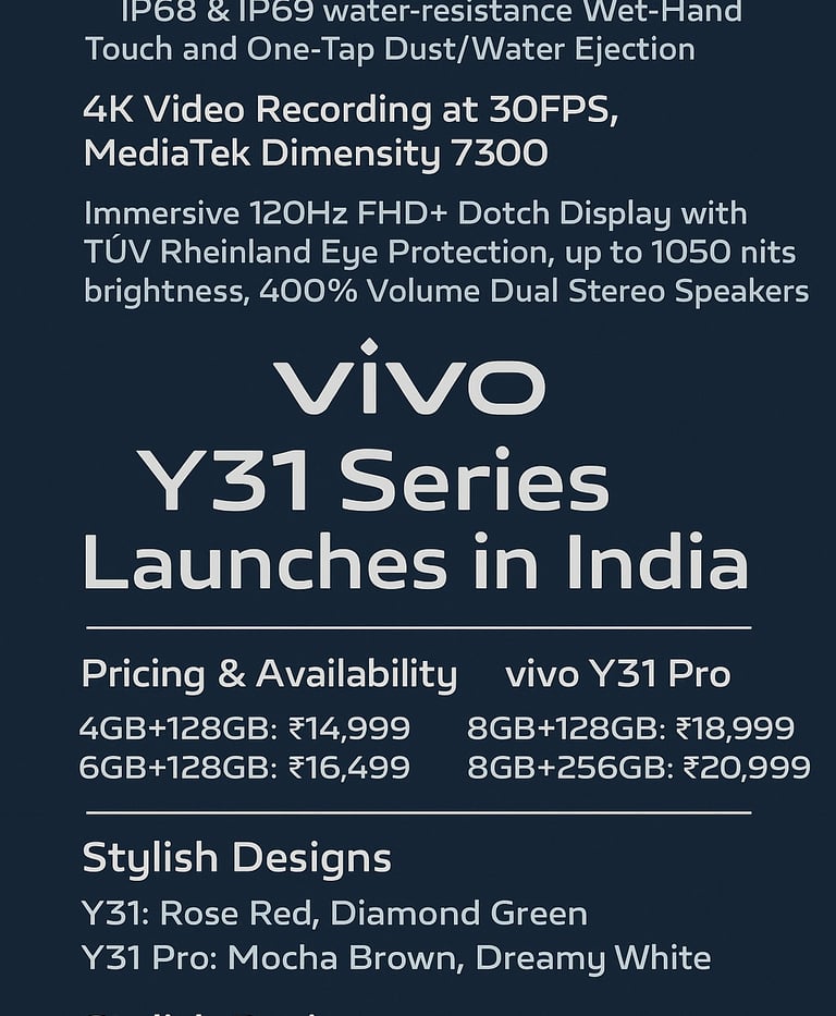 a poster advertising a new product called vivo vivo