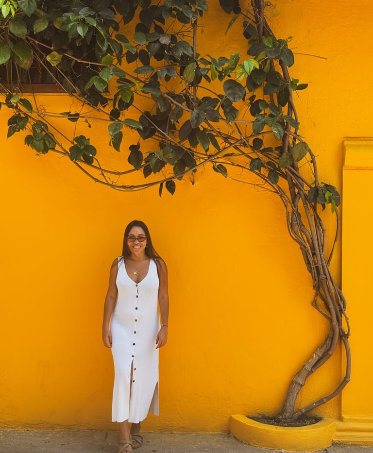 Ariana Malo, founder of Viare Experiences in Cartagena