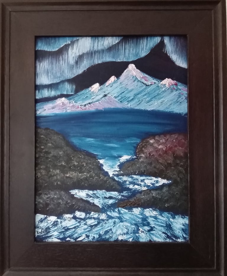 The Fairytale North (painting) Kylee Nicole Smith