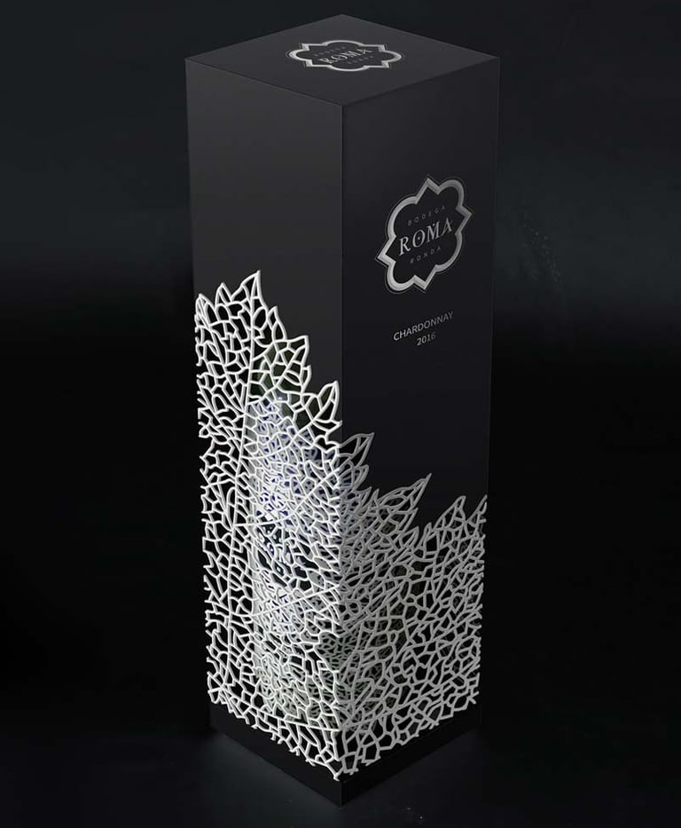 Packaging for a wine bottle