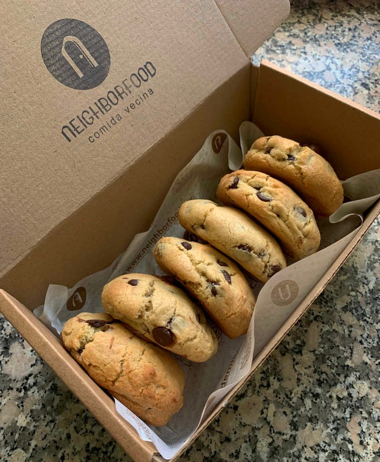 Neighborfood es una plataforma de venta de comida local en línea.