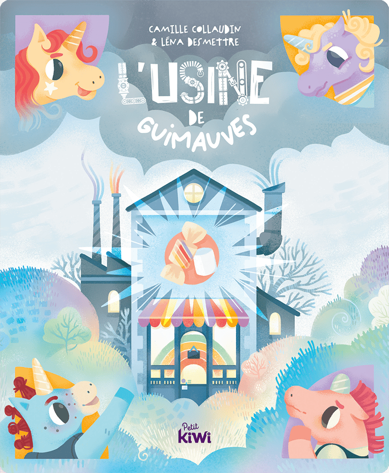 Couverture l'Usine de Guimauves Camille Collaudin Léna Desmettre