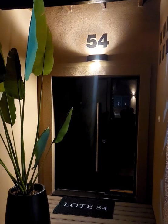 Felpudo personalizado con logo edificio 54