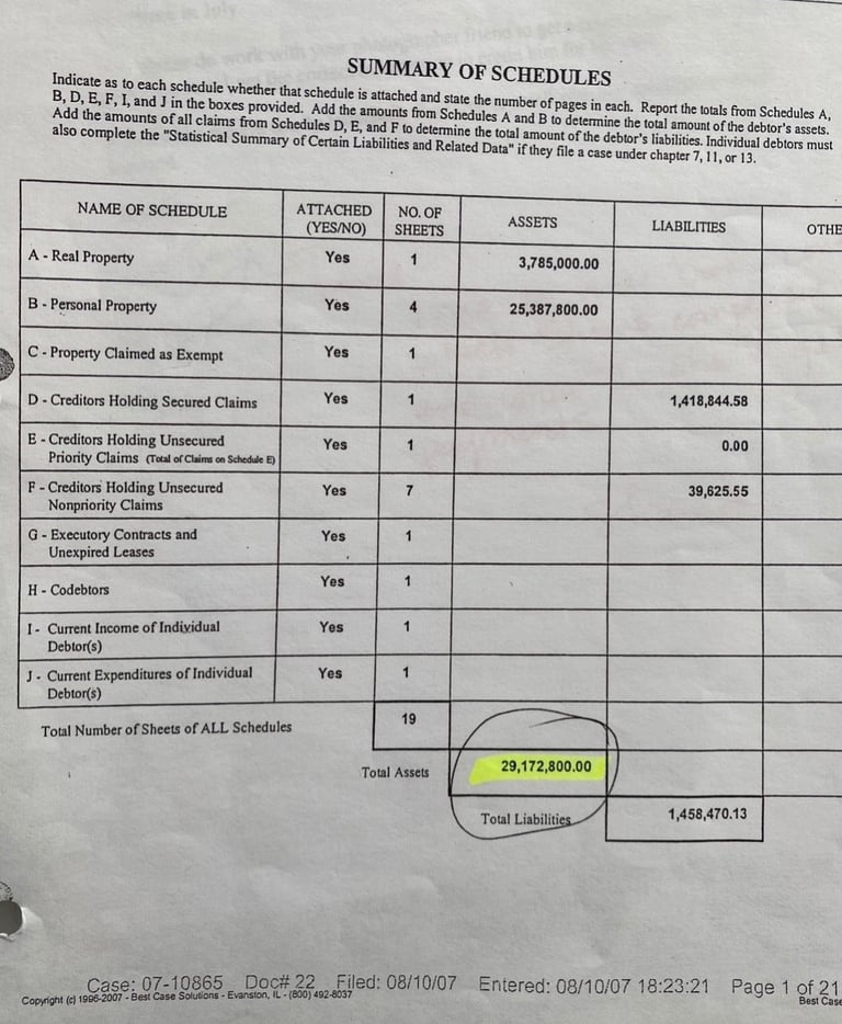 29,172,800.00 Surplus 07-10865