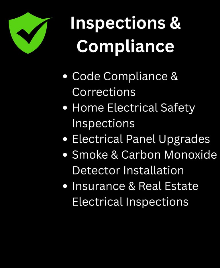 Inspections & Compliance, Code-Compliance, Safety, Upgrades, Inspections