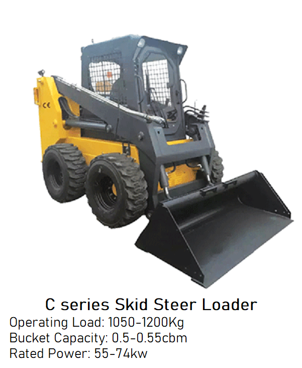 Brand New C series Skid Steer Loader - Operating Load: 1050-1200Kg image
