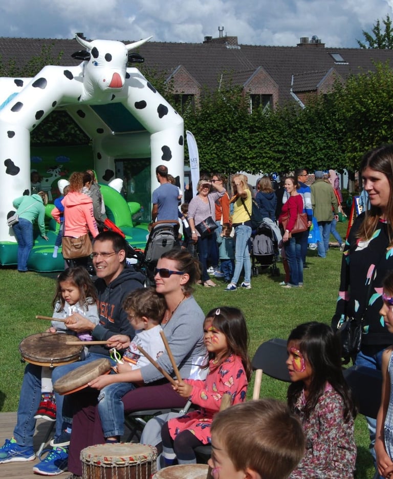Photo d'ambiance à la fête de Kraainem