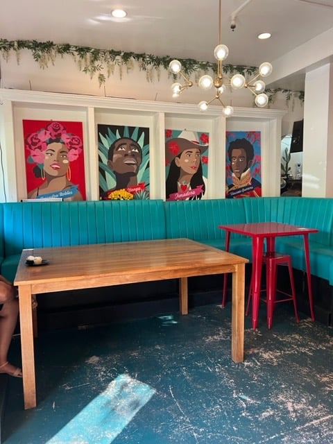 Colorful Vibe at Brueklyn Tequila and Taco