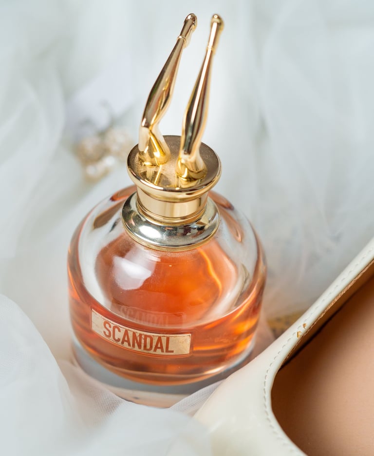 plano detalle preparativos novia