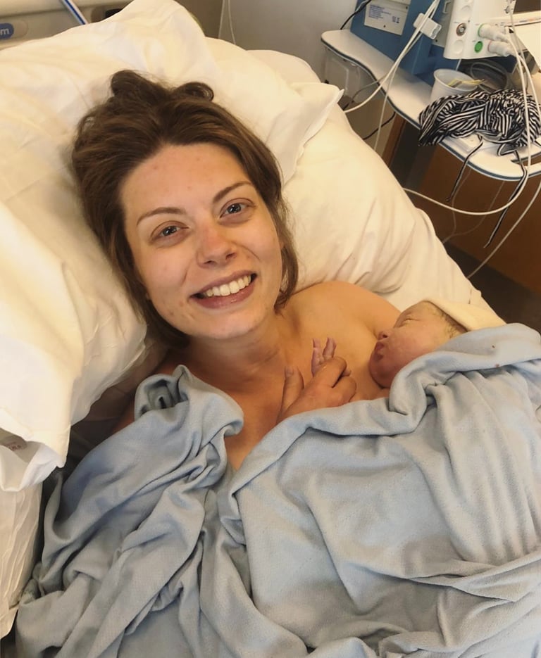 Worcester Hypnobirthing - positive birth story by Holly Hay