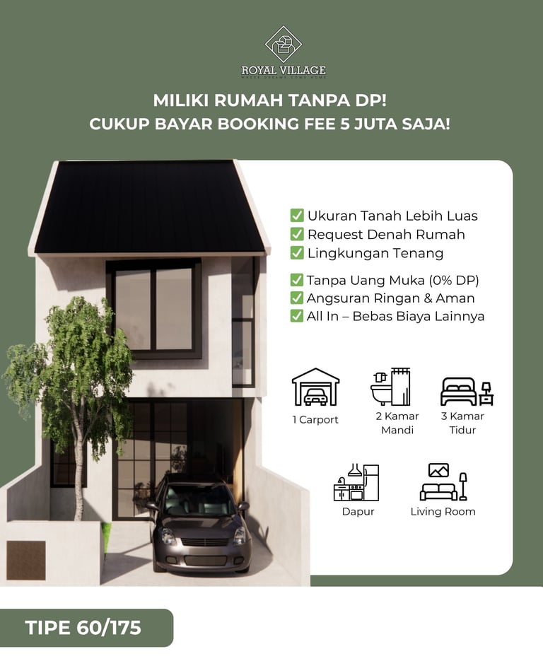 Royal Village Cimahi Tipe 60/175