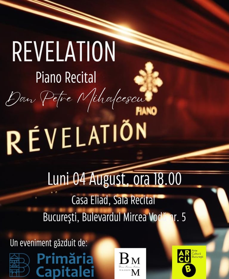 Revelation - Piano Recital Dan Petre Mihalcescu