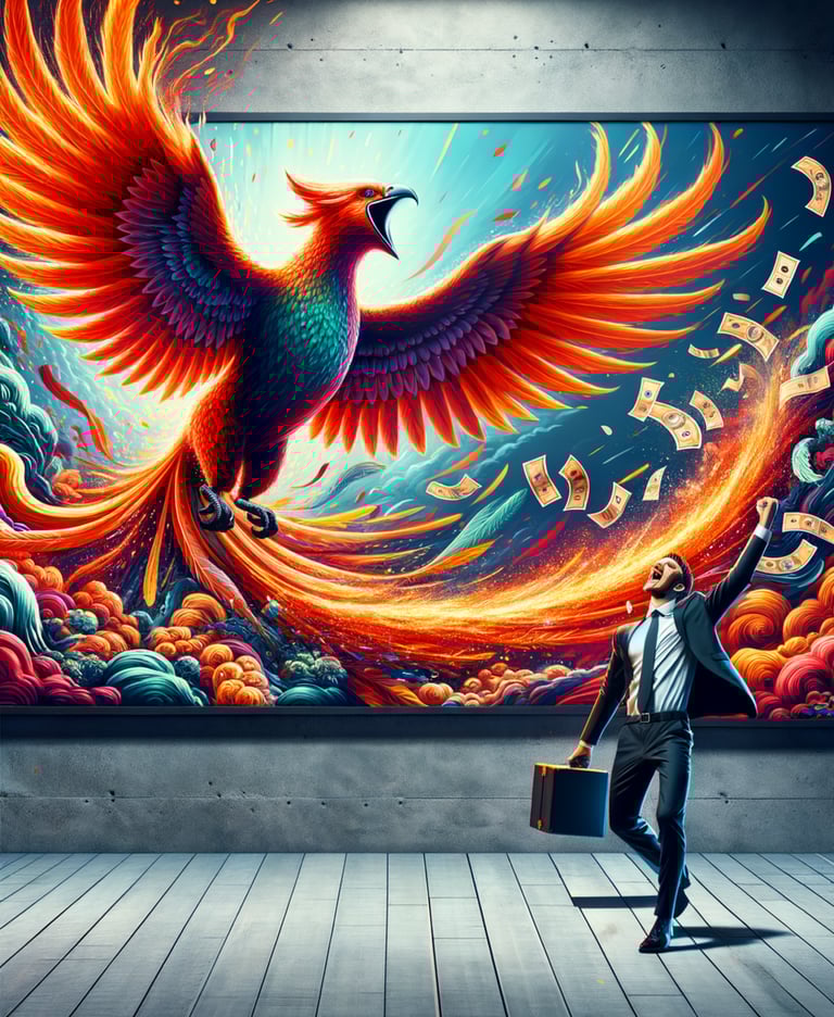phoenix making money with businessman