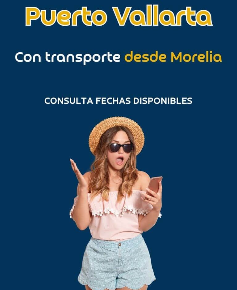 viajes a puerto vallarta saliendo de morelia - oferta 2