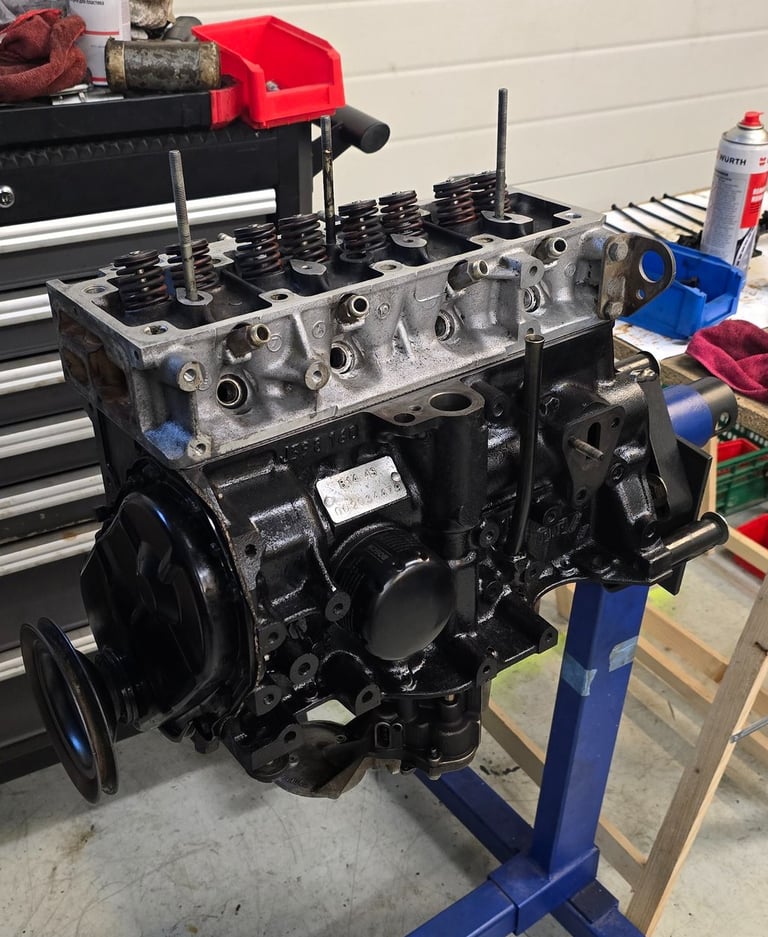 Joy van Haelen's Volvo 340 rebuilt engine