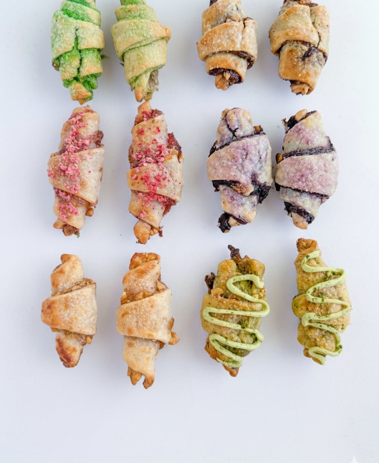 assorted rugelach