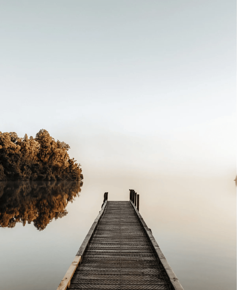 Individualios holistinės sesijos - tiltas ežere