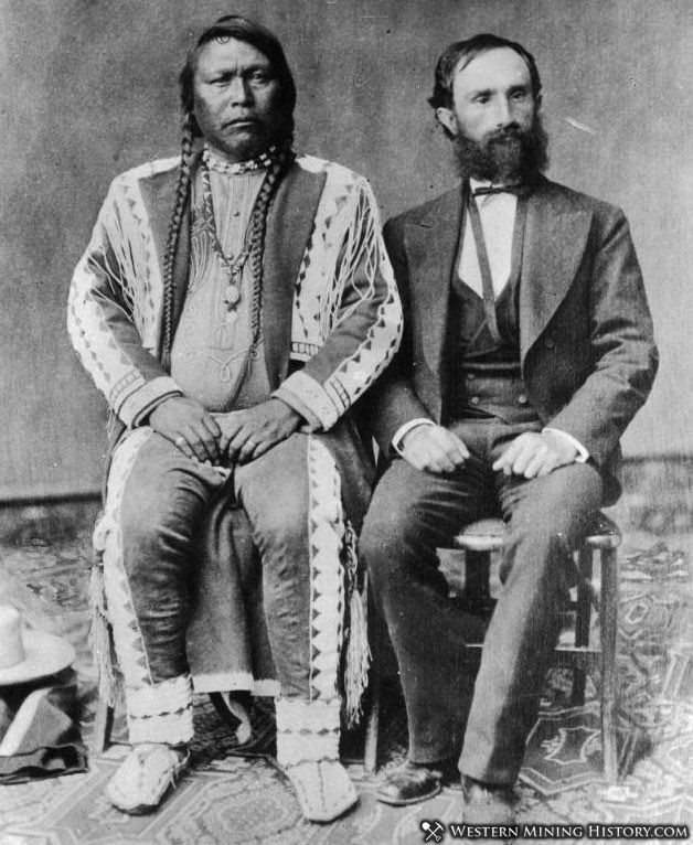 Chief Ouray and Otto Mears