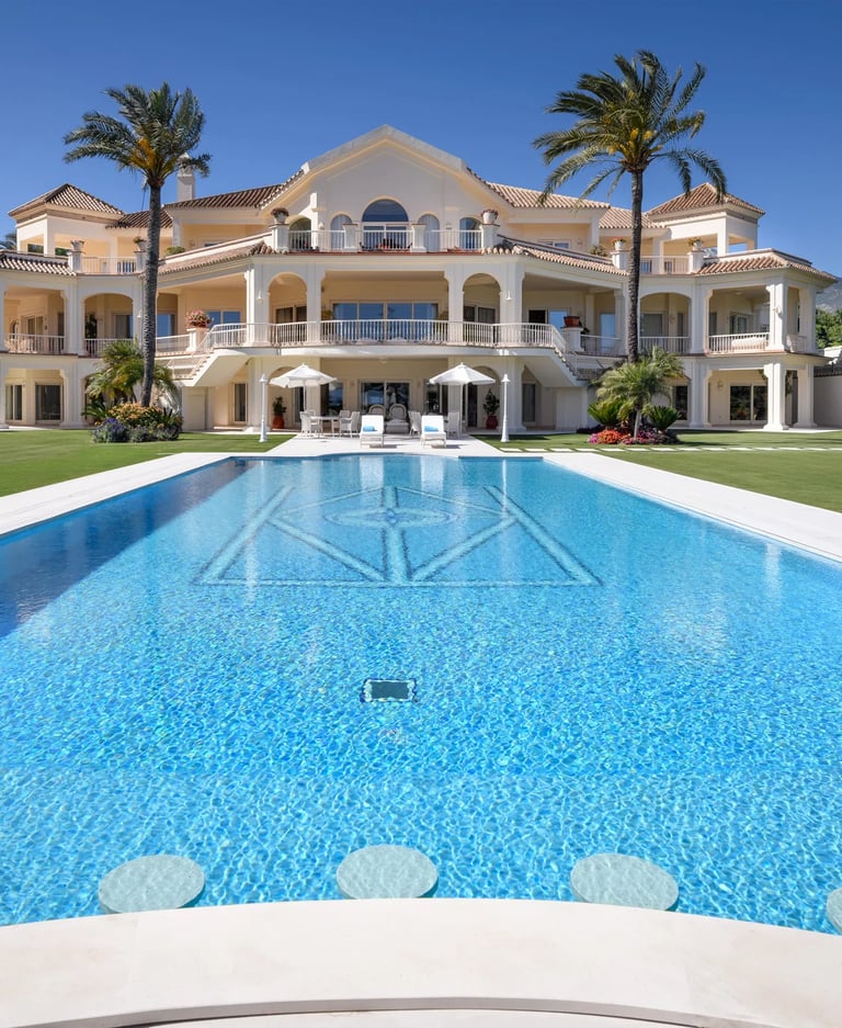 Luxury beachfront estate in Marbella
