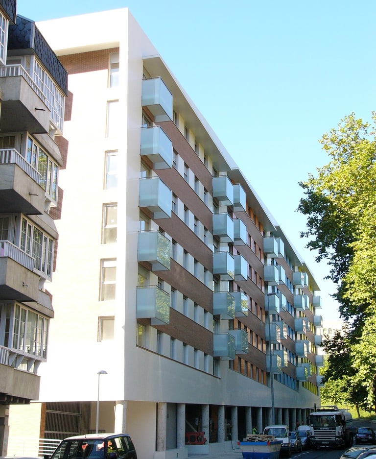 viviendas contadores GURBAIN arquitectura