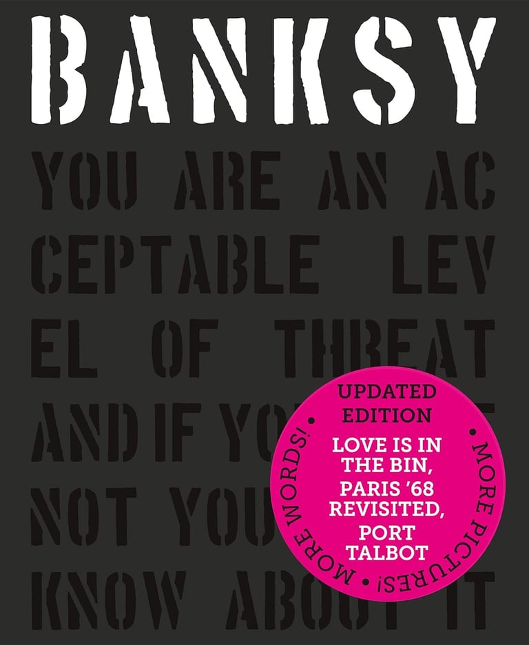 Livro Banksy: You Are an Acceptable Level of Threat - por Patrick Potter