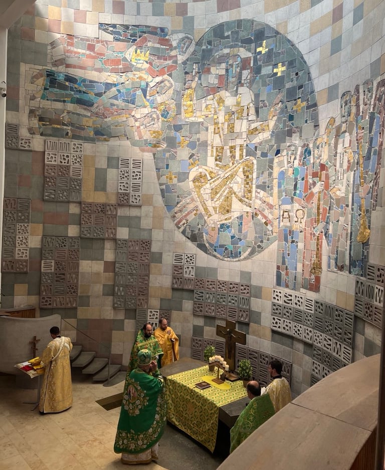 Фото з святкової літургії на храмове свято нашої парафії