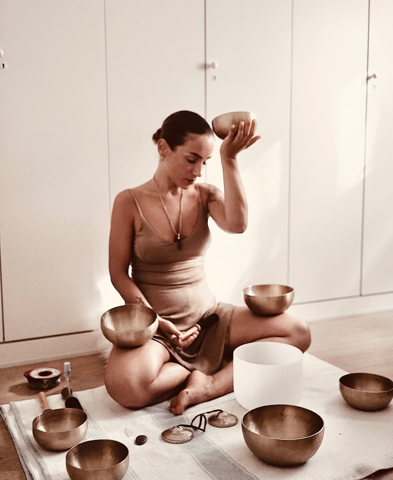 Sonoterapia / baños de sonido Laura Roig