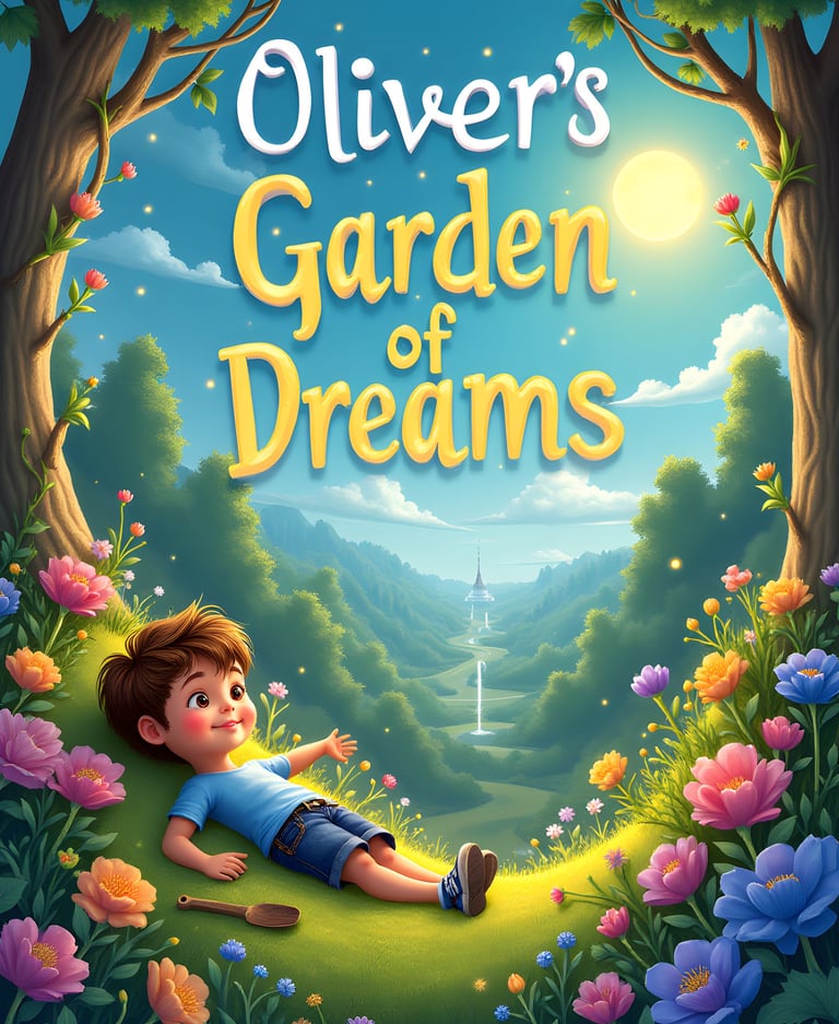 Oliver's Garden of Dreams children's book