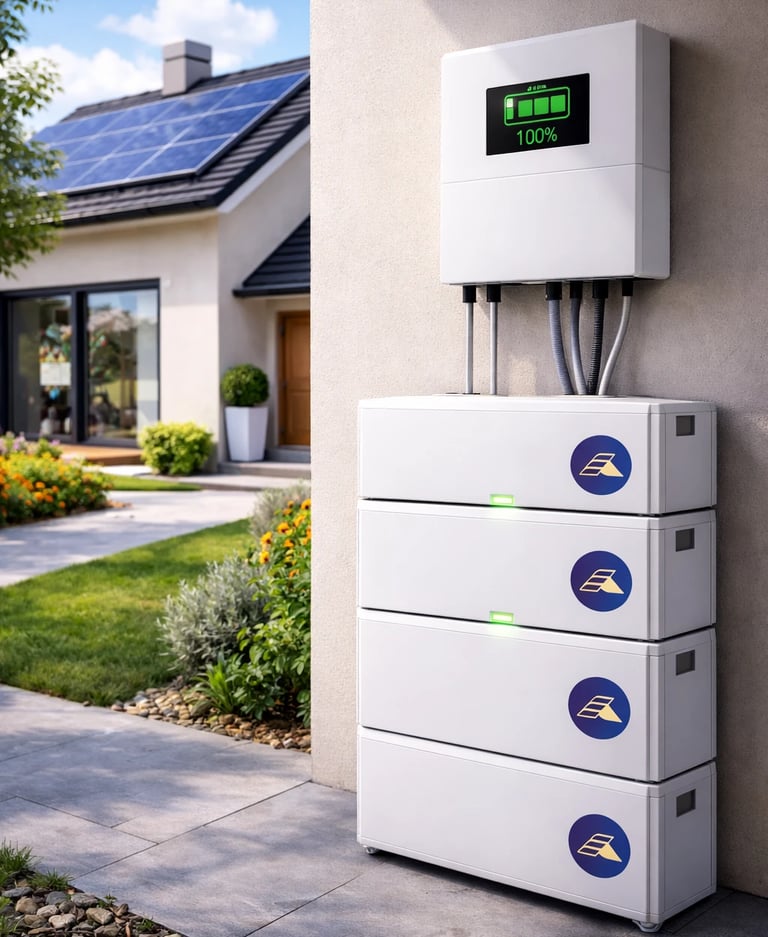 Bateria, Solar Híbrido